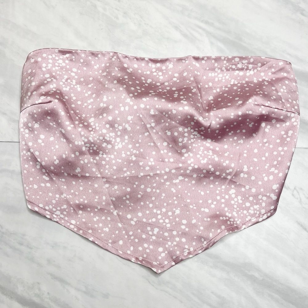 Ramona Strapless Smocked Top Small